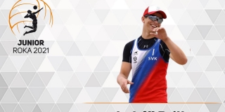 Lukáš Brilla - ocenený junior beachvolejbalista 2021 