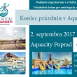 Koniec prázdnin v Aquacity